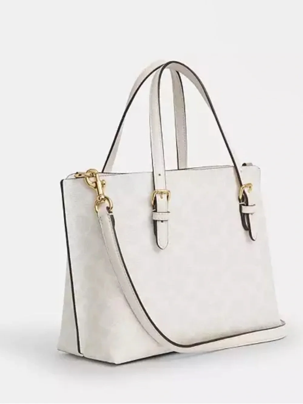 Coach Mollie Tote Bag 25 In Signature Canvas